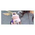 One-Touch Dual-Drink Tritan Straw Bottle