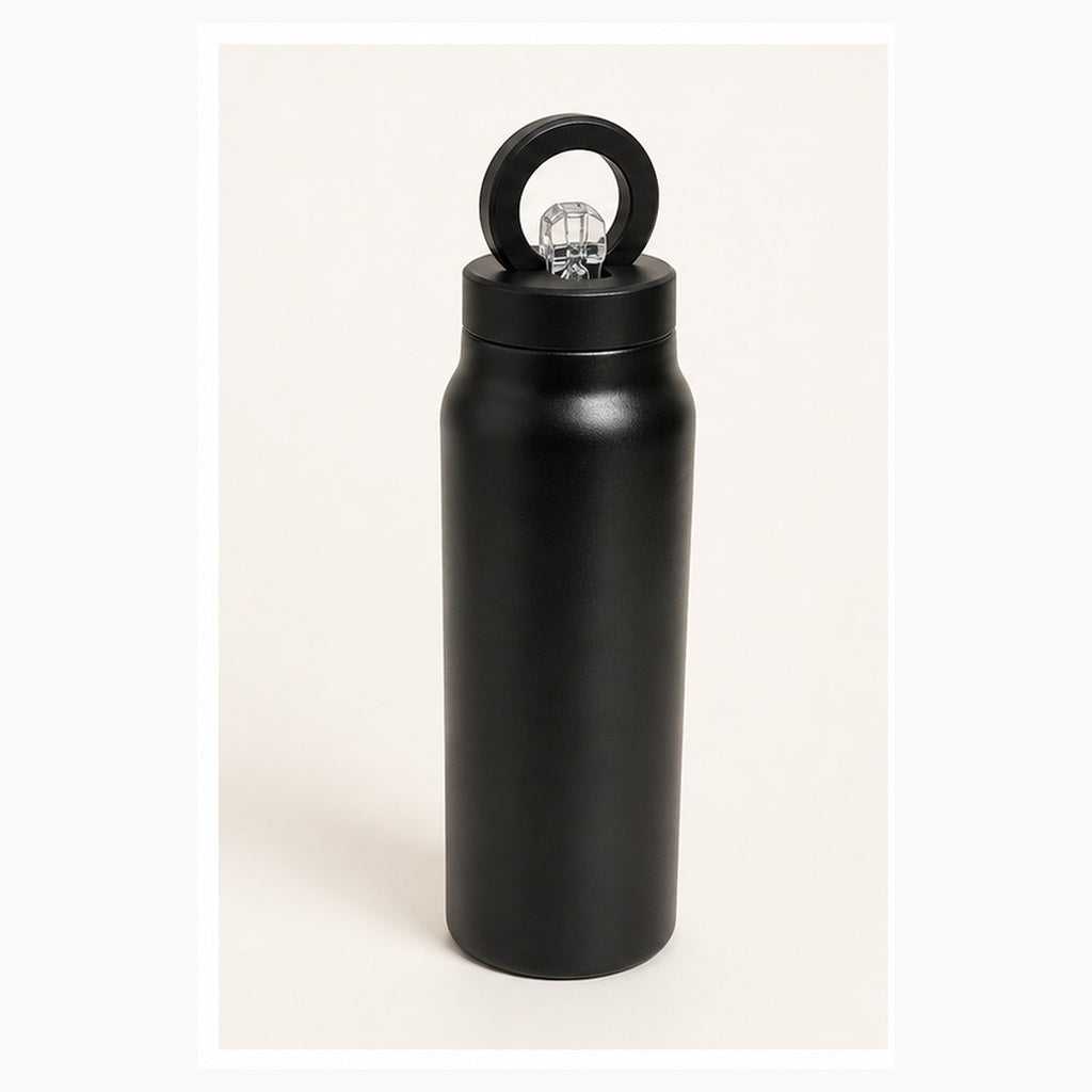 Custom 24oz Magnetic Phone-Stand Stainless Steel Sports Bottle