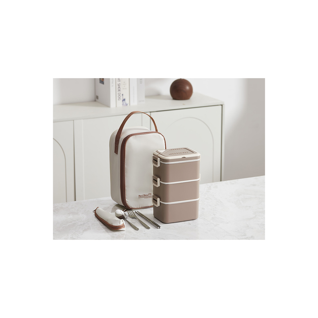 Large-Capacity Multi-Tier Stainless Steel Lunch Box