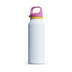 Custom 600ml One-Touch Stainless Steel Sports Bottle with Straw