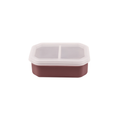 Compartment Silicone Leakproof Microwave Lunch Box