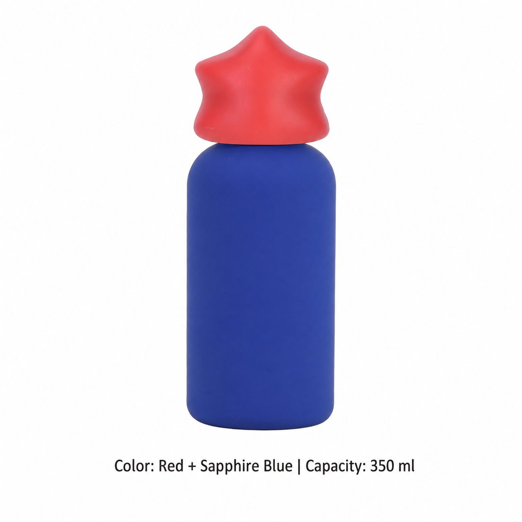 350ml 316 Stainless Steel Kids' Sports Bottle — 350 ml / Red + Sapphire Blue