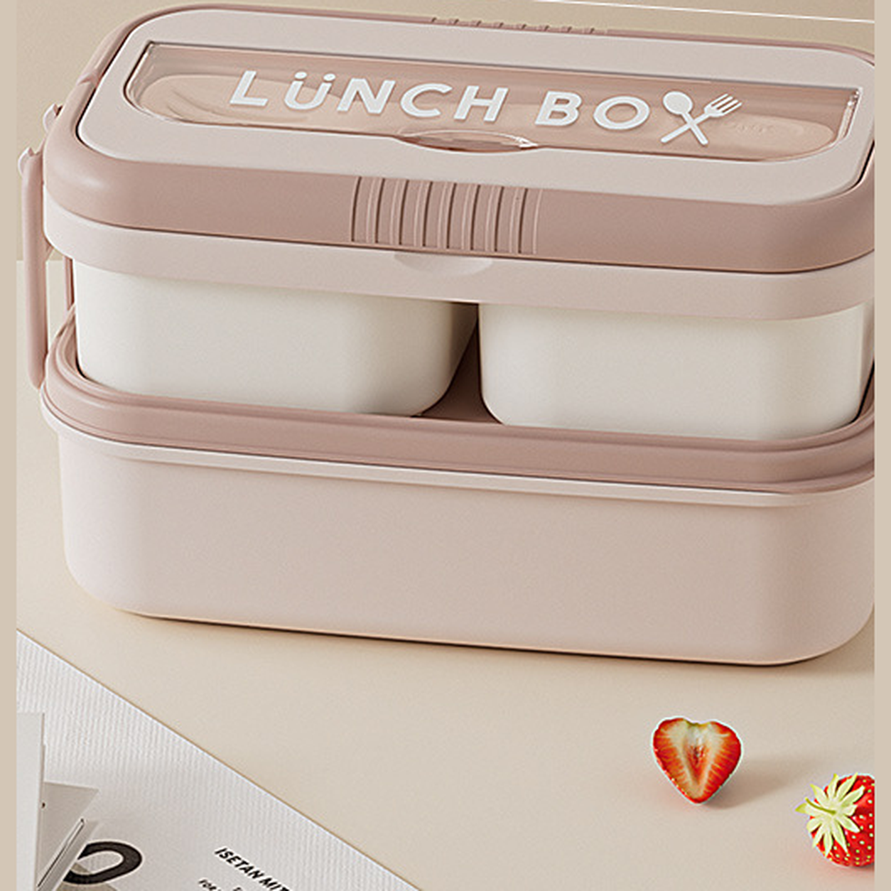 Microwave-Safe Compartment Meal Prep Lunch Box