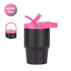 Custom 14oz Folding-Spout Stainless Steel Insulated Car Tumbler