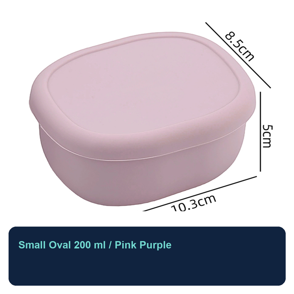 Food-Grade Silicone Leakproof Lunch Box