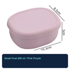 Food-Grade Silicone Leakproof Lunch Box