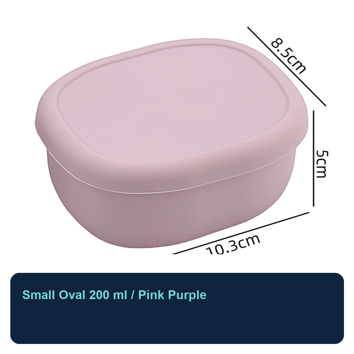 Food-Grade Silicone Leakproof Lunch Box