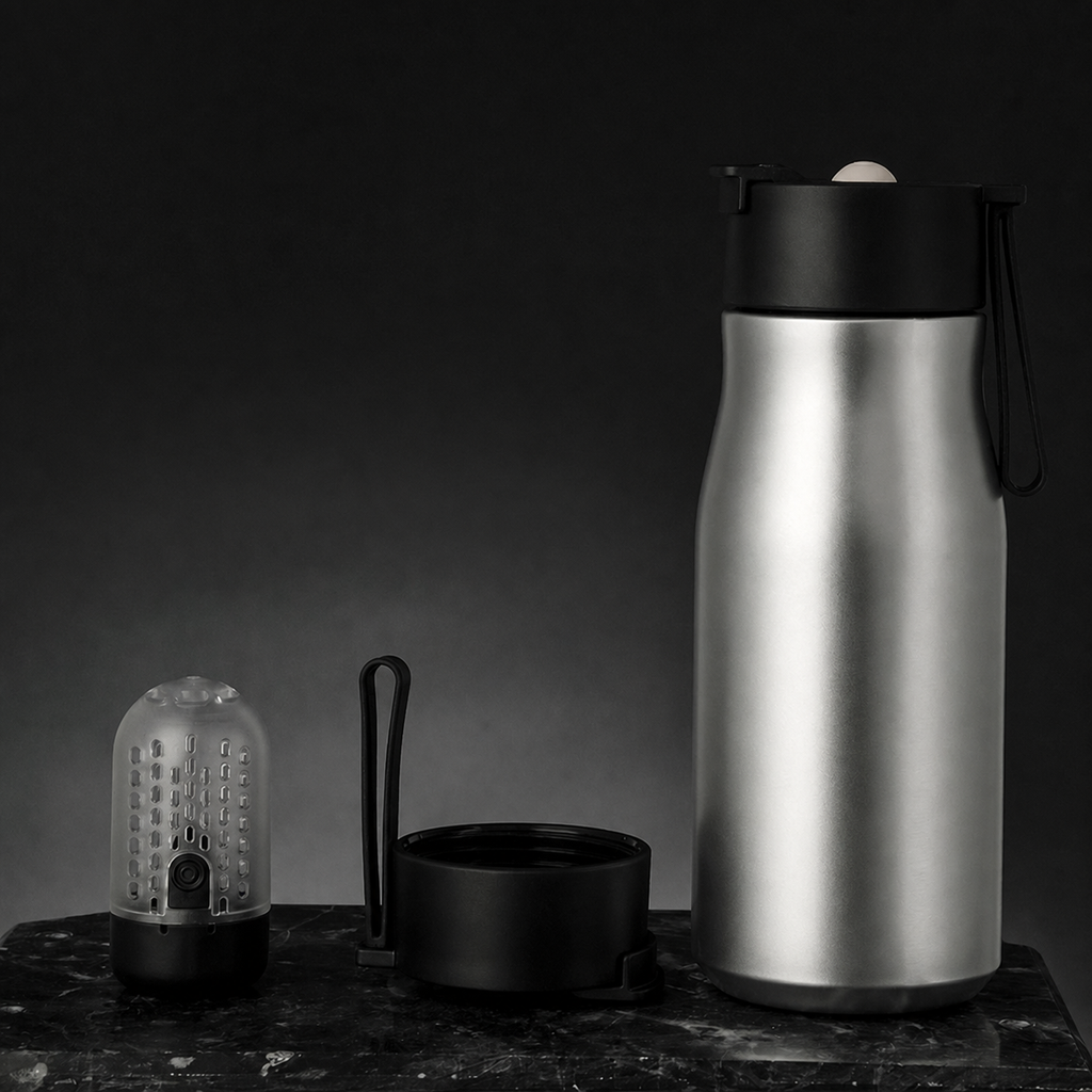 Custom 316 Stainless Steel Magnetic Tea Bottle, 540ml / 740ml