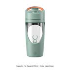 700ml Electric Tritan Mixing Shaker Bottle — Full Capacity700ml / Lake Green