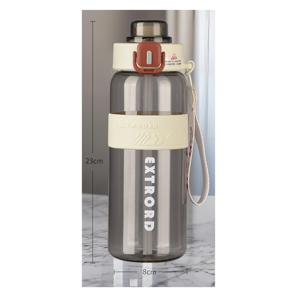Large-Capacity Tritan One-Touch Sports Water Bottle