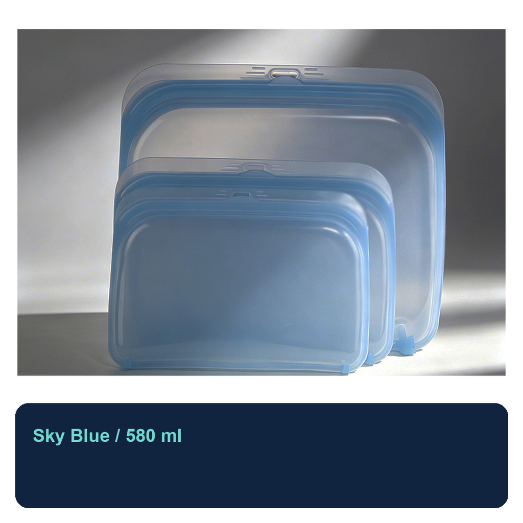 Large-Capacity Silicone Food Storage and Organizer Bag