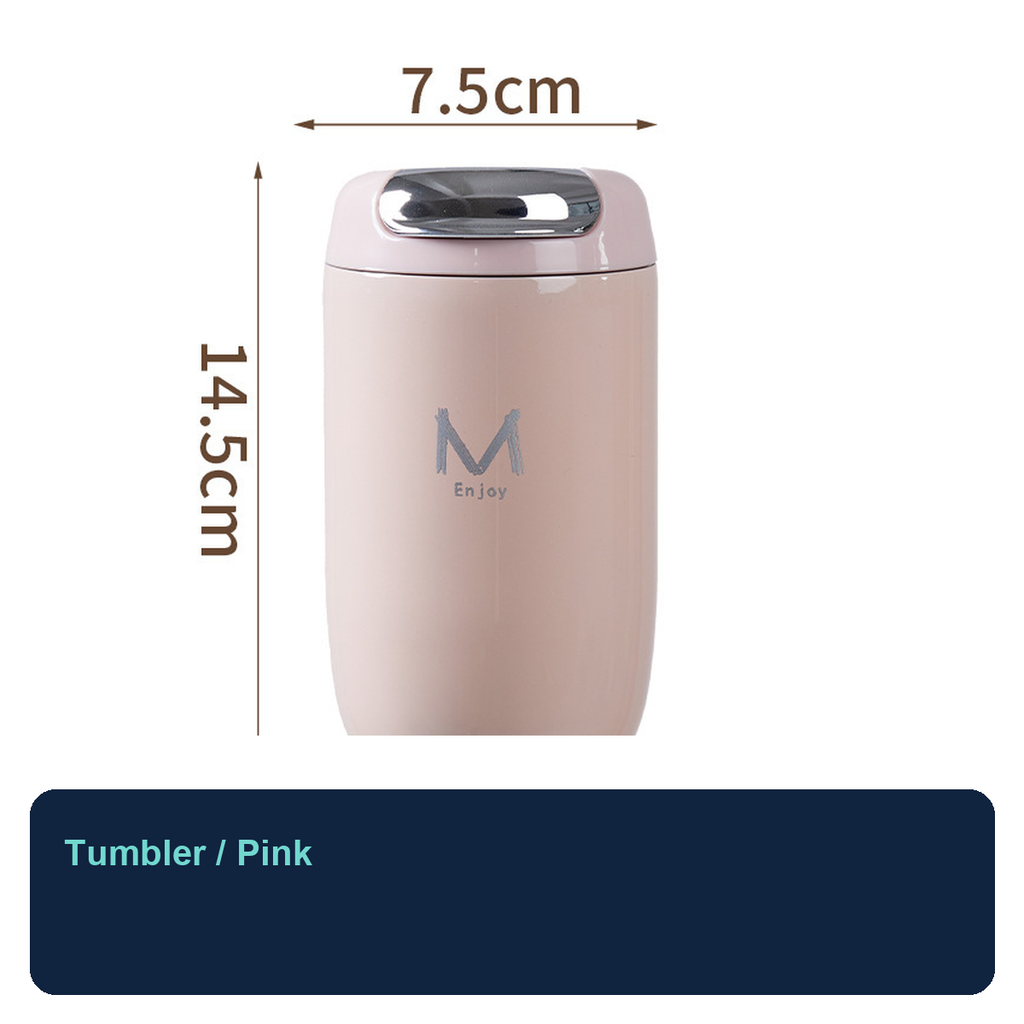 316 Stainless Steel Egg-Shaped Insulated Coffee Tumbler