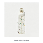 800ml Tritan Sports Water Bottle — 800ml / White
