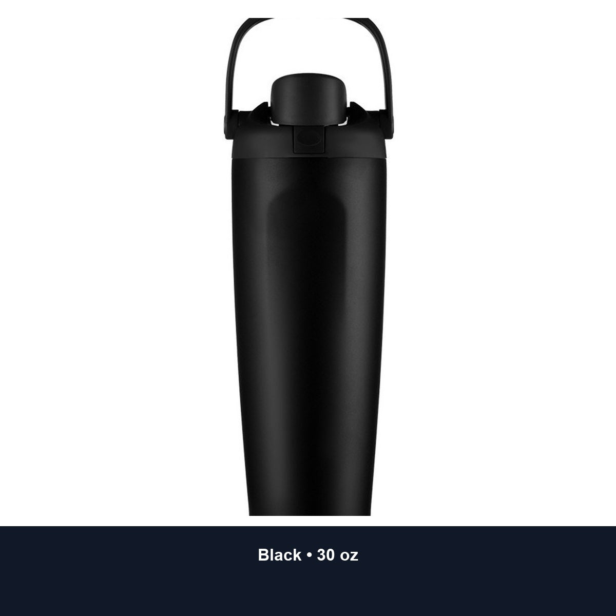 Custom 30oz Stainless Steel Dual-Drink Sports Tumbler with Handle