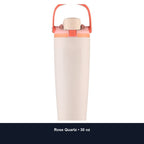 Custom 30oz Stainless Steel Dual-Drink Sports Tumbler with Handle