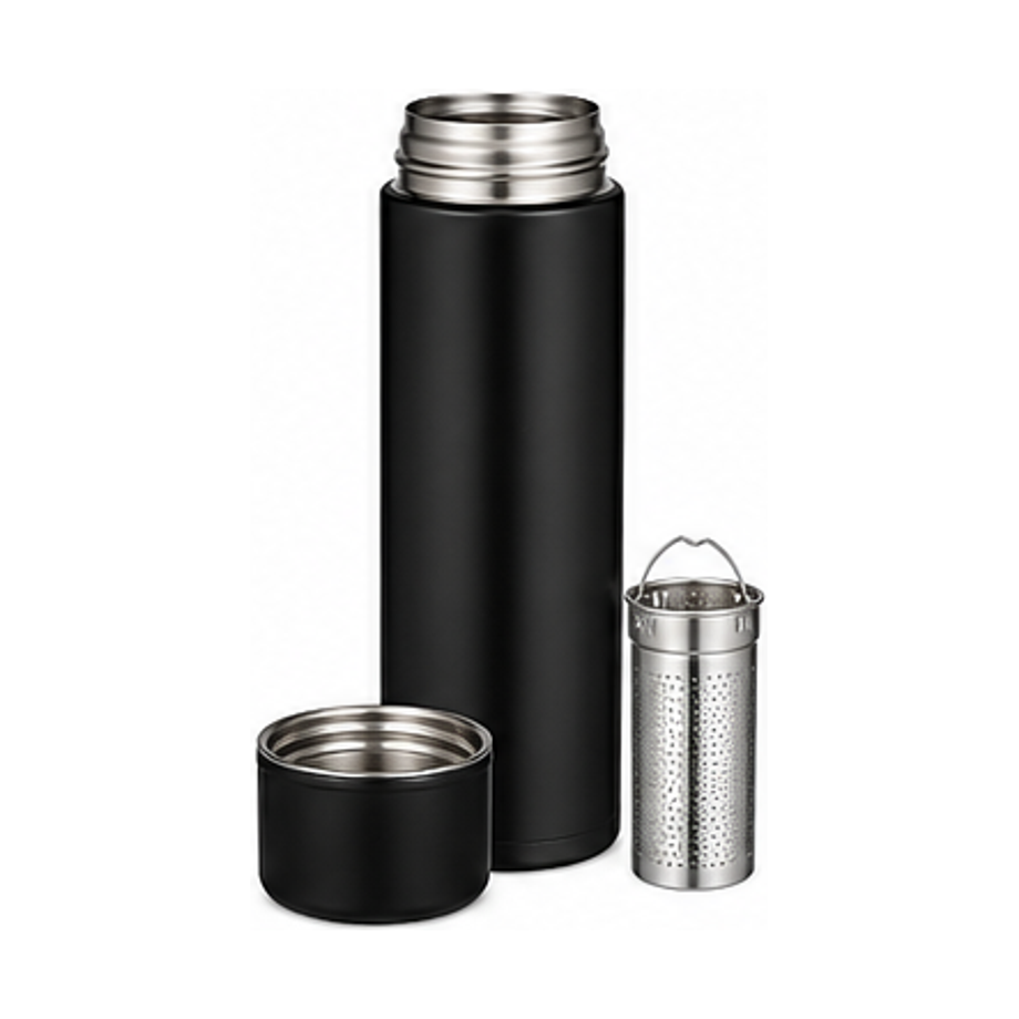 Custom 600ml / 800ml 316 Stainless Steel Tea-Infuser Bottle