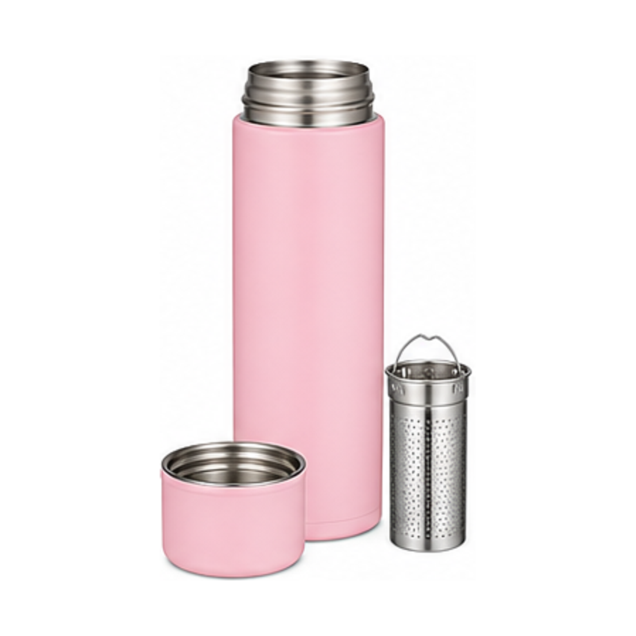 Custom 600ml / 800ml 316 Stainless Steel Tea-Infuser Bottle