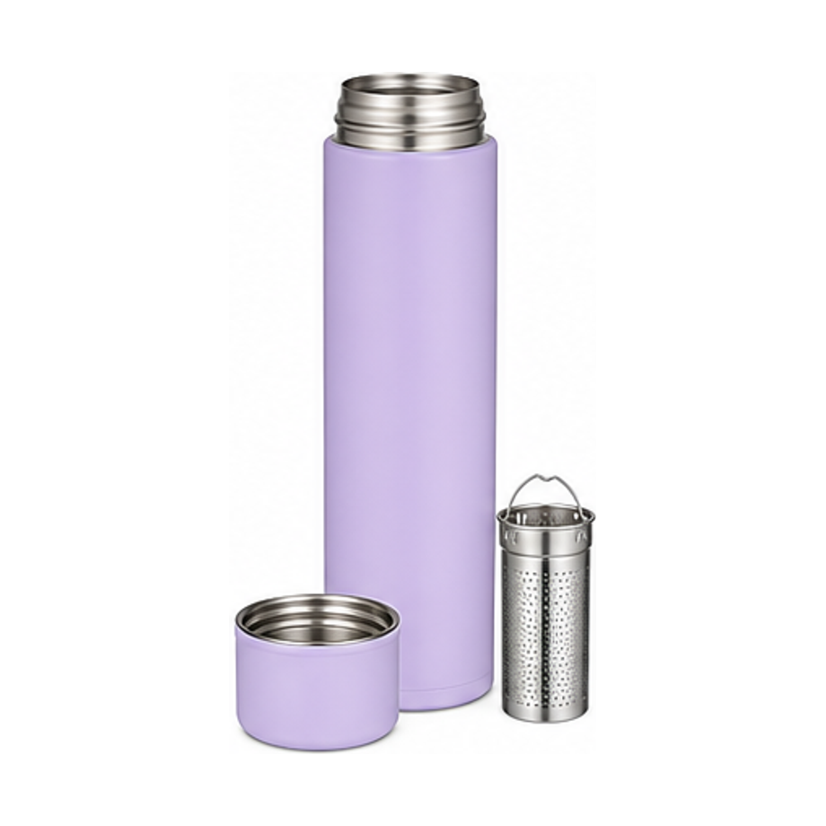 Custom 600ml / 800ml 316 Stainless Steel Tea-Infuser Bottle