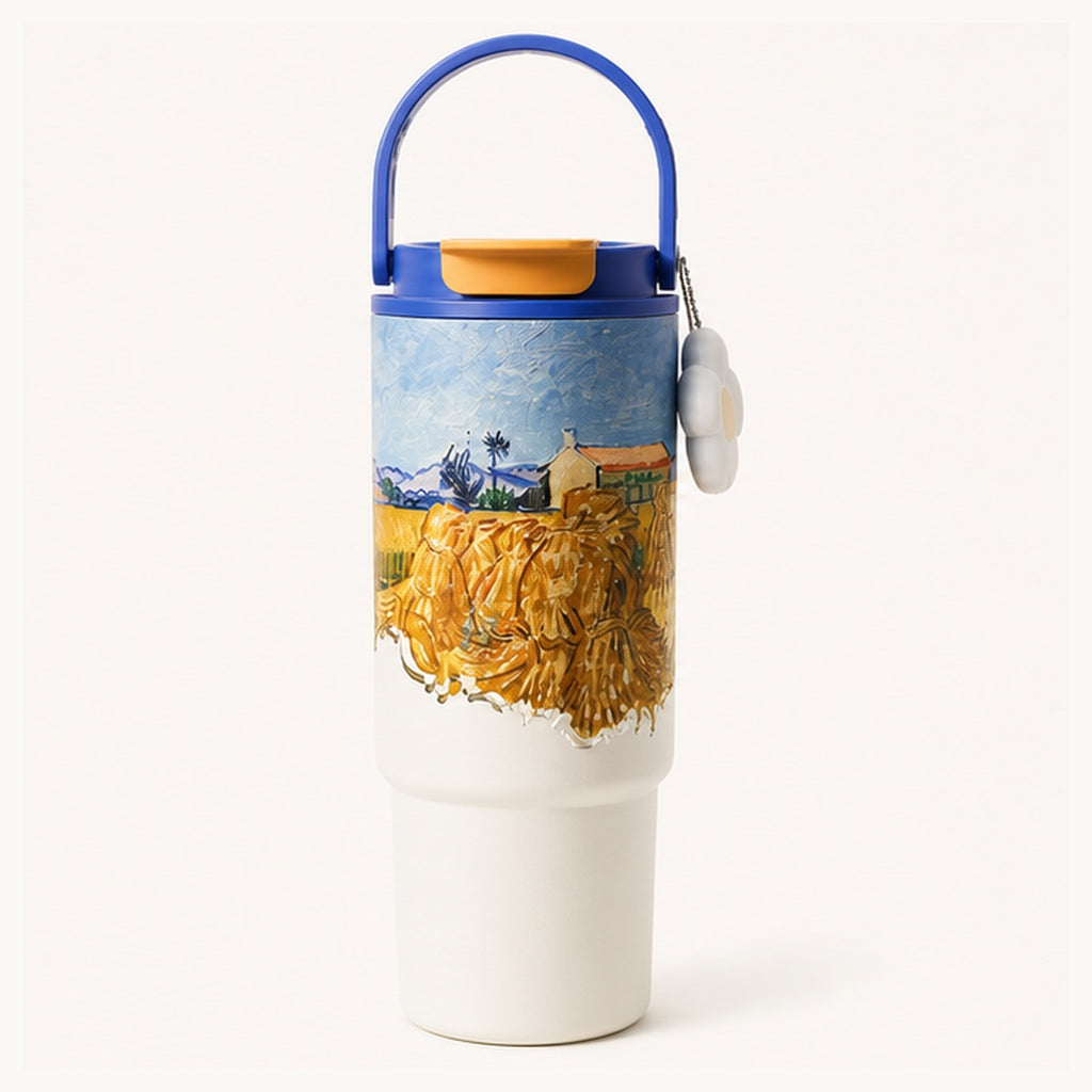 Custom 880ml 316 Stainless Steel Ceramic-Lined Art Tumbler