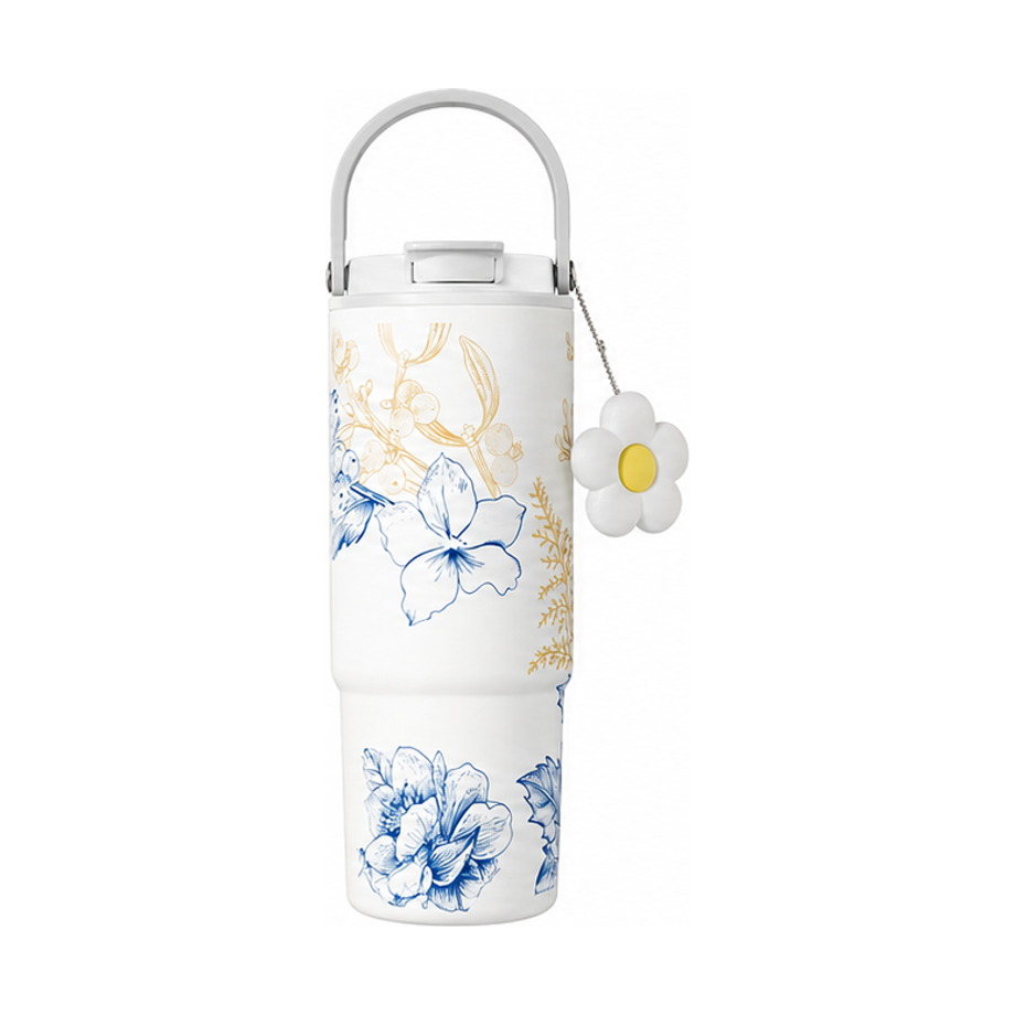 Custom 880ml 316 Stainless Steel Ceramic-Lined Art Tumbler