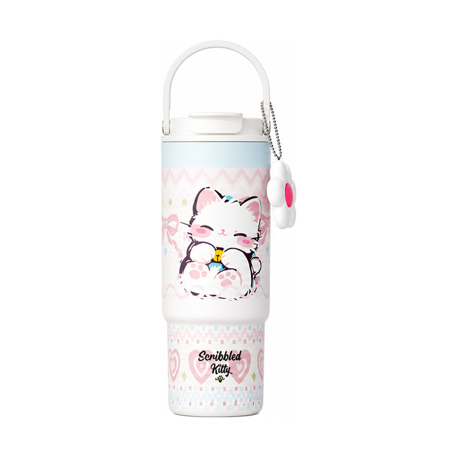 Custom 880ml 316 Stainless Steel Ceramic-Lined Art Tumbler