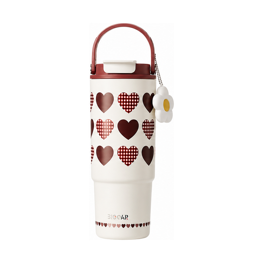 Custom 880ml 316 Stainless Steel Ceramic-Lined Art Tumbler