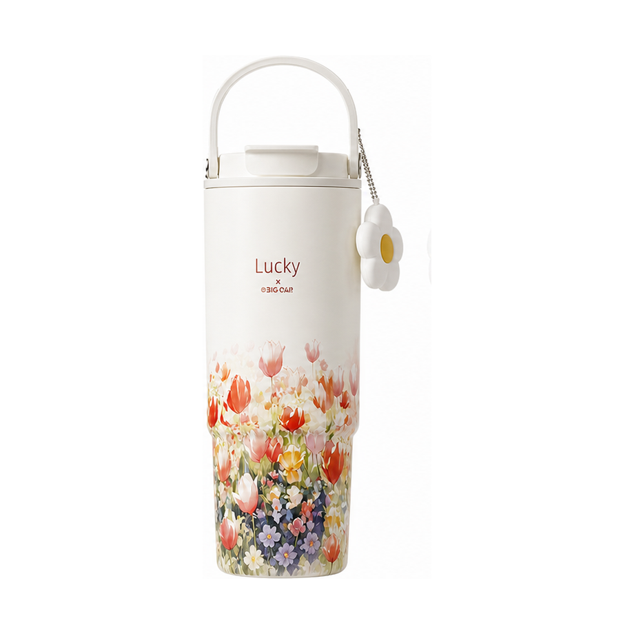 Custom 880ml 316 Stainless Steel Ceramic-Lined Art Tumbler