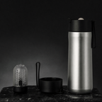 Custom 316 Stainless Steel Magnetic Tea Bottle, 540ml / 740ml