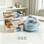 2-in-1 Collapsible Ice Ball Maker Cup with Straw