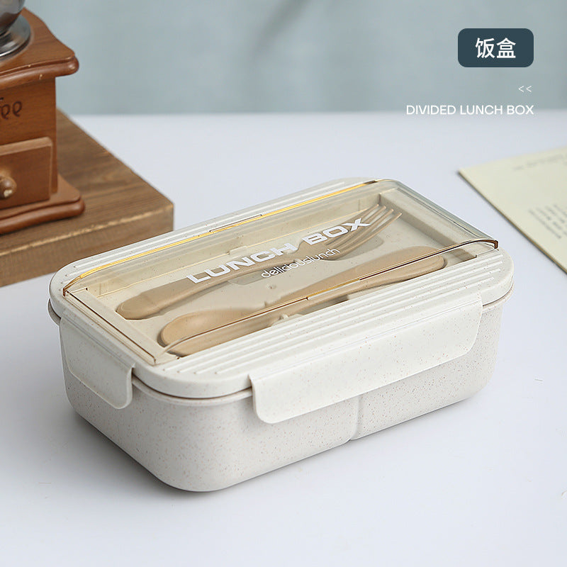 Custom Logo PP and Stainless Steel Divided Lunch Box