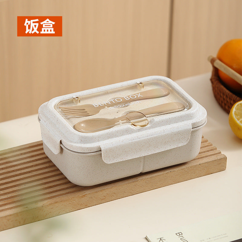 Custom Logo PP and Stainless Steel Divided Lunch Box
