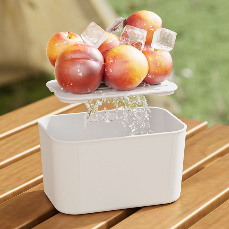 Custom Logo Divided Fruit and Salad Storage Box