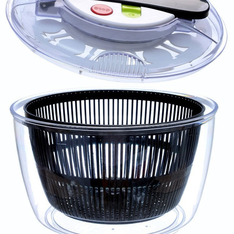 Press-Down Salad Spinner and Draining Bowl 3 L / 5 L
