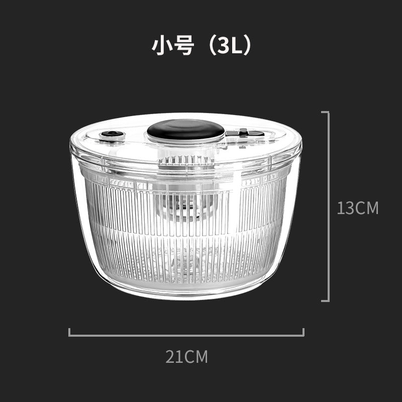 Press-Down Salad Spinner and Draining Bowl 3 L / 5 L
