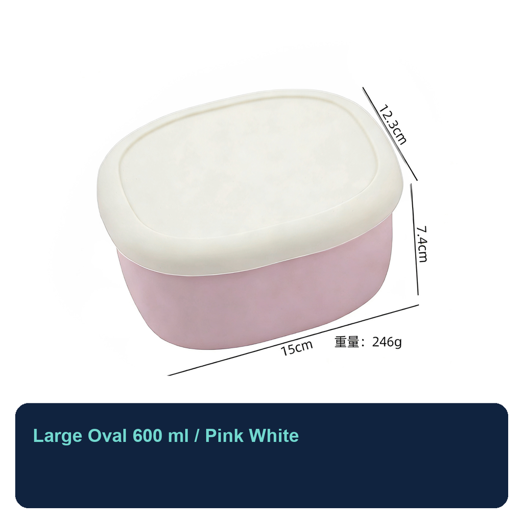 Food-Grade Silicone Leakproof Lunch Box