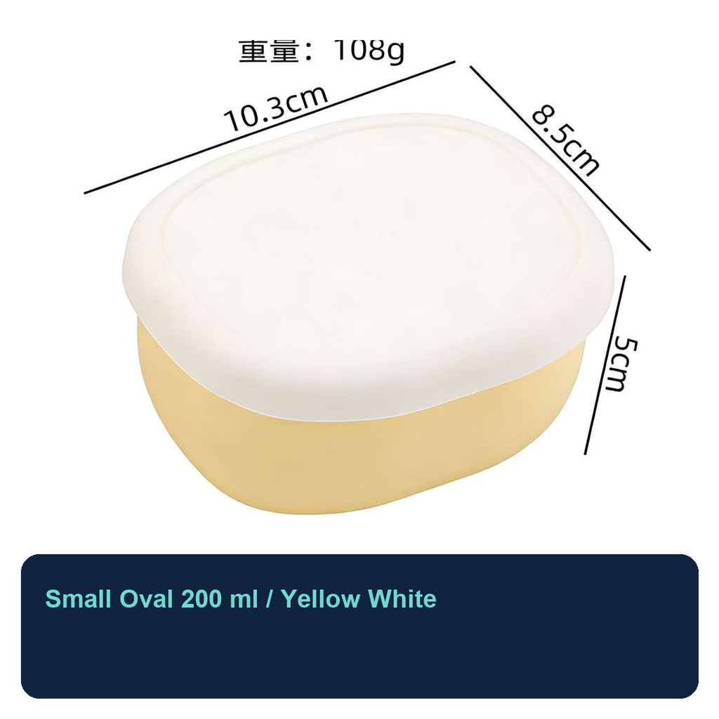 Food-Grade Silicone Leakproof Lunch Box