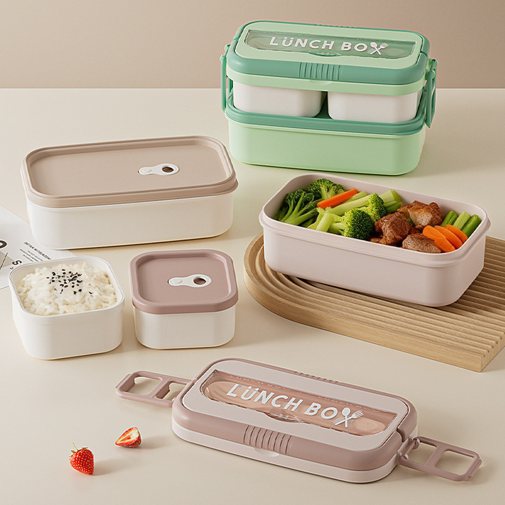 Microwave-Safe Compartment Meal Prep Lunch Box