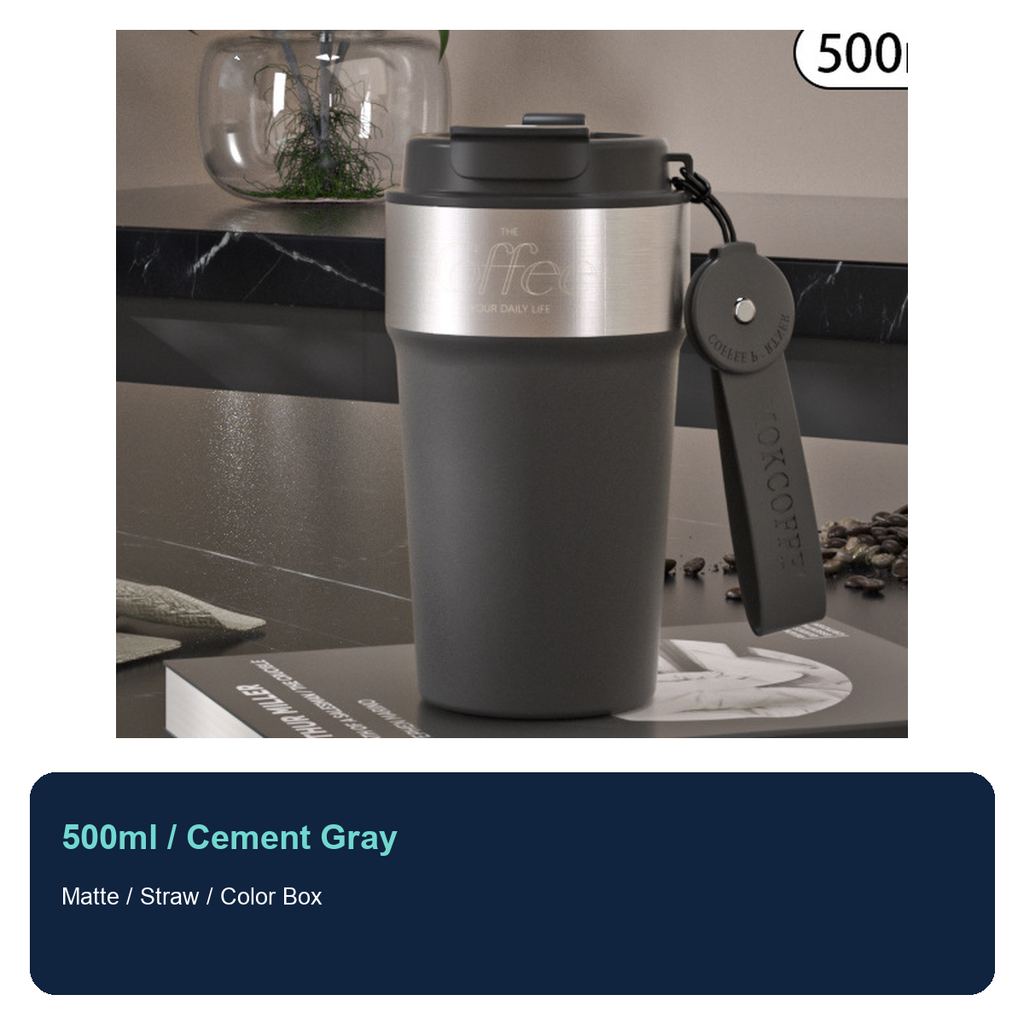 500ml 316 Stainless Steel Custom Coffee Tumbler