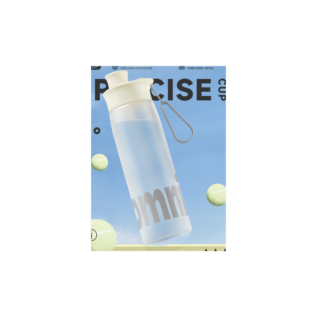 Large-Capacity Tritan Cycling Straw Bottle