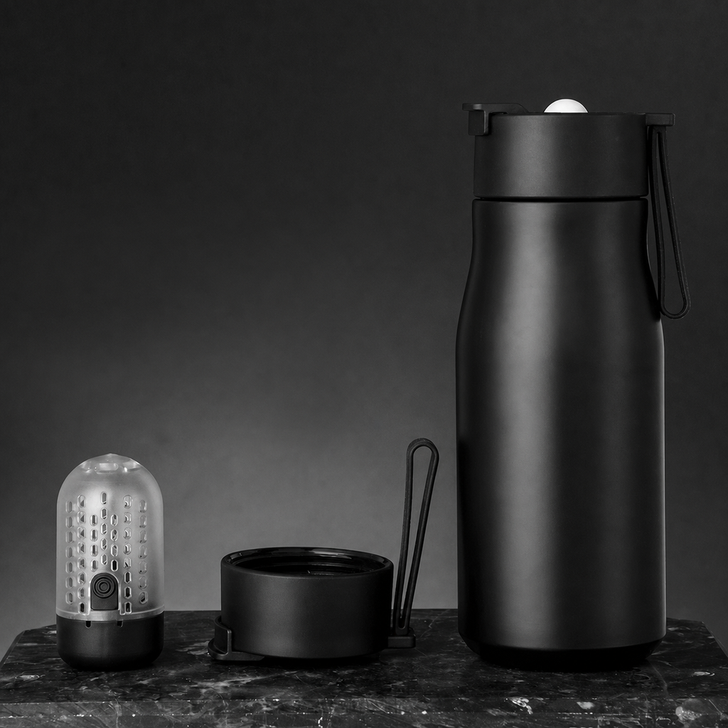 Custom 316 Stainless Steel Magnetic Tea Bottle, 540ml / 740ml