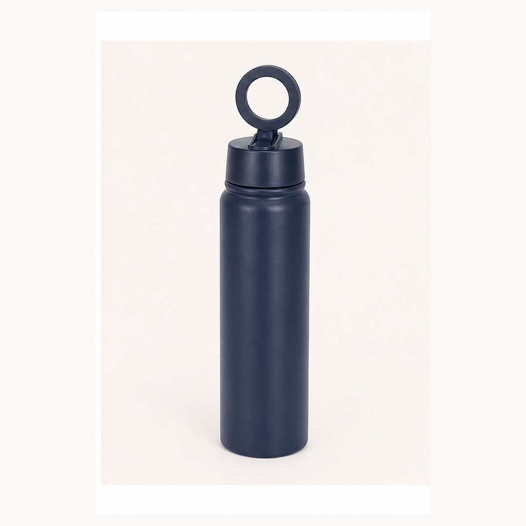 Custom 350ml–1000ml Magnetic Phone-Stand Stainless Steel Bottle