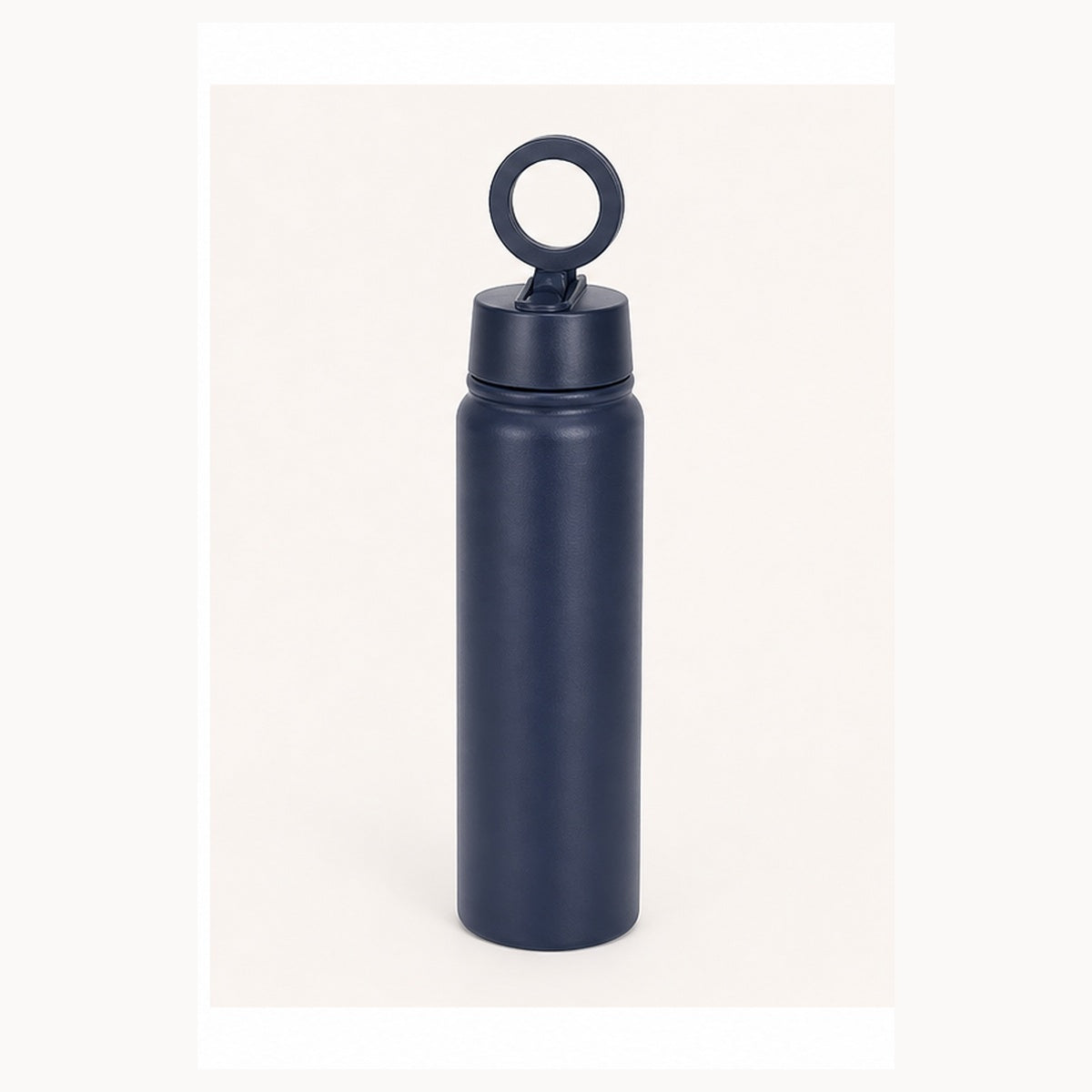 Custom 350ml–1000ml Magnetic Phone-Stand Stainless Steel Bottle