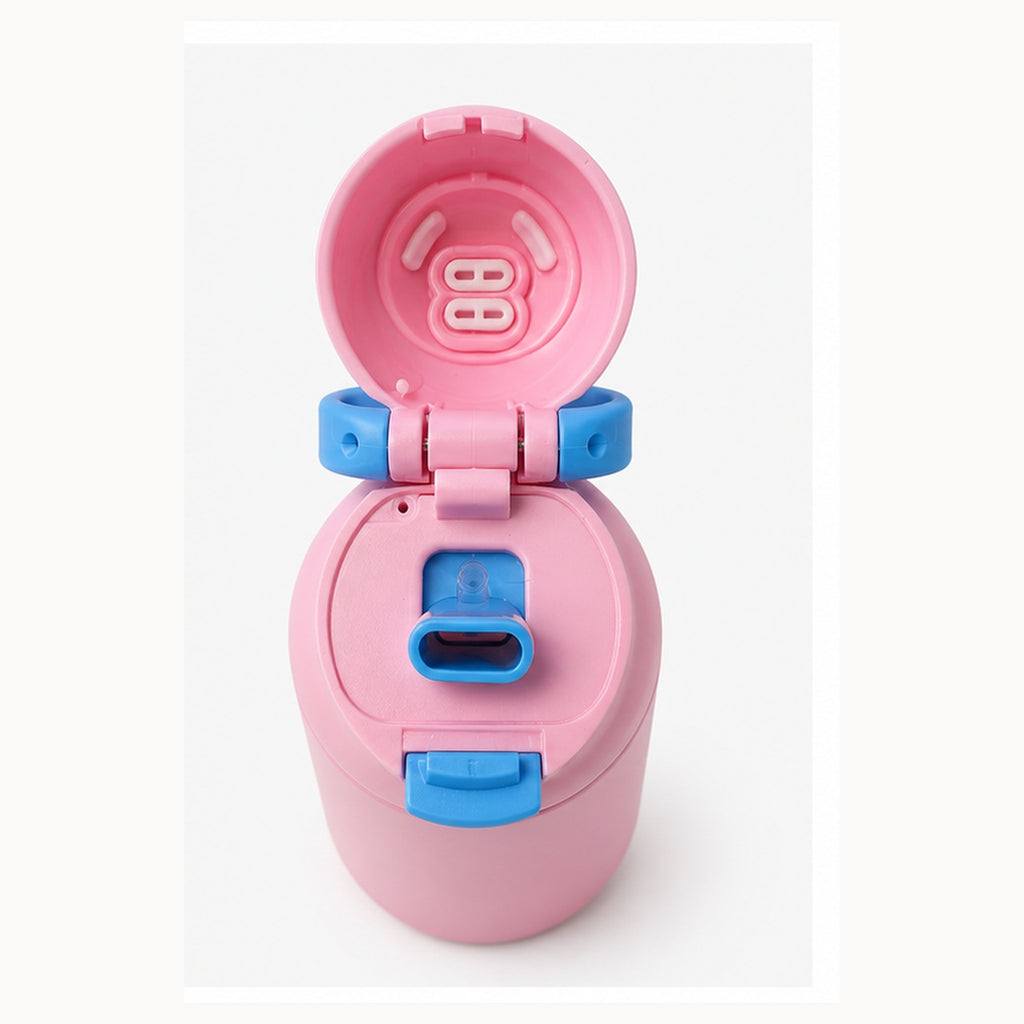 Custom 550ml Dopamine 316 Stainless Steel Straw Bottle