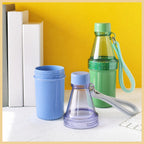 modular-two-section-plastic-sports-water-bottle source-proven slot-02 real modular product view