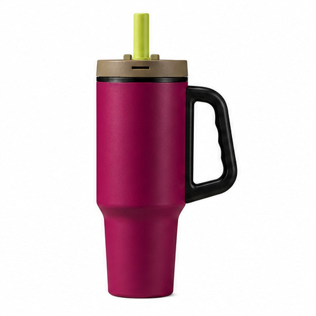 1100 ml 316 Stainless Steel & Ceramic-Lined Insulated Straw Tumbler