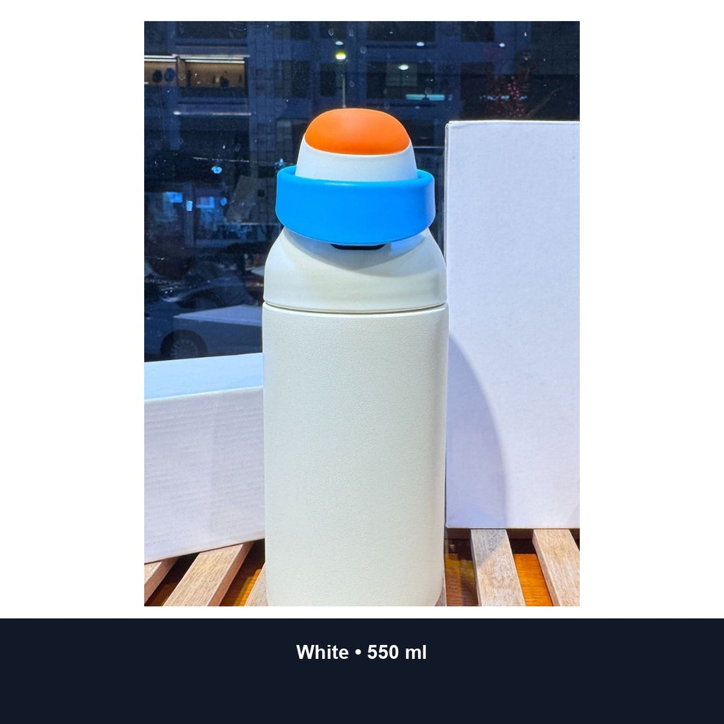 Custom 550ml Dopamine 316 Stainless Steel Straw Bottle