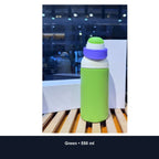 Custom 550ml Dopamine 316 Stainless Steel Straw Bottle