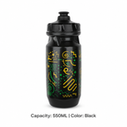 Squeeze Cycling Water Bottle — 550ML / Black