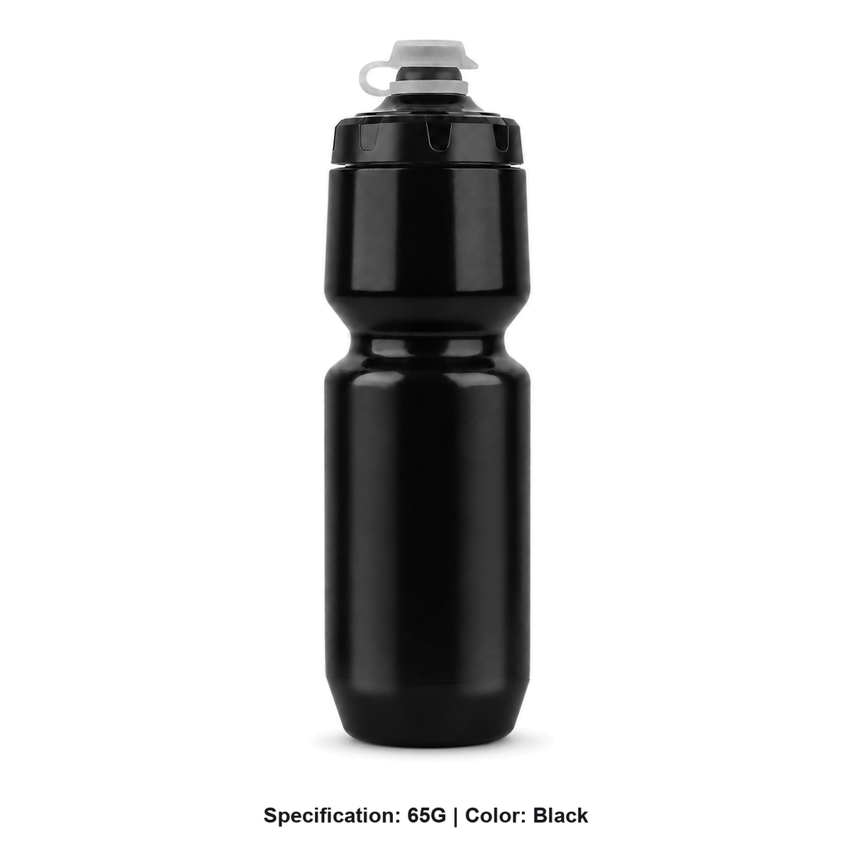 Squeeze Sports Water Bottle — 65G / Black