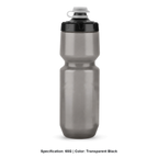 Squeeze Sports Water Bottle — 65G / Transparent Black